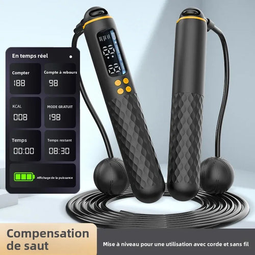 Corde à sauter connectée Flexio - écran compteur digital en français